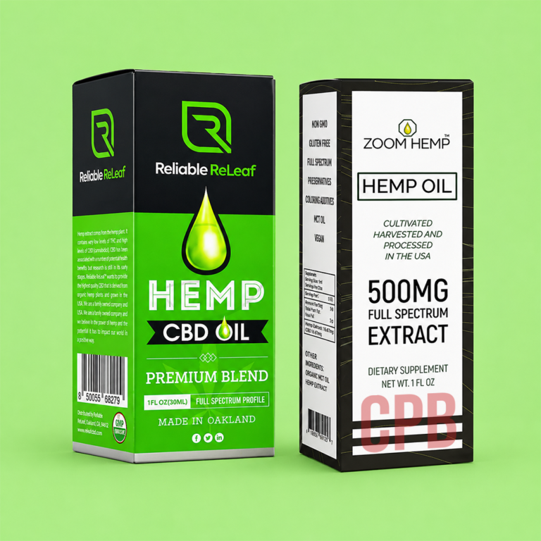 CBD Oil Boxes