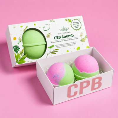 CBD Bath Bomb Packaging