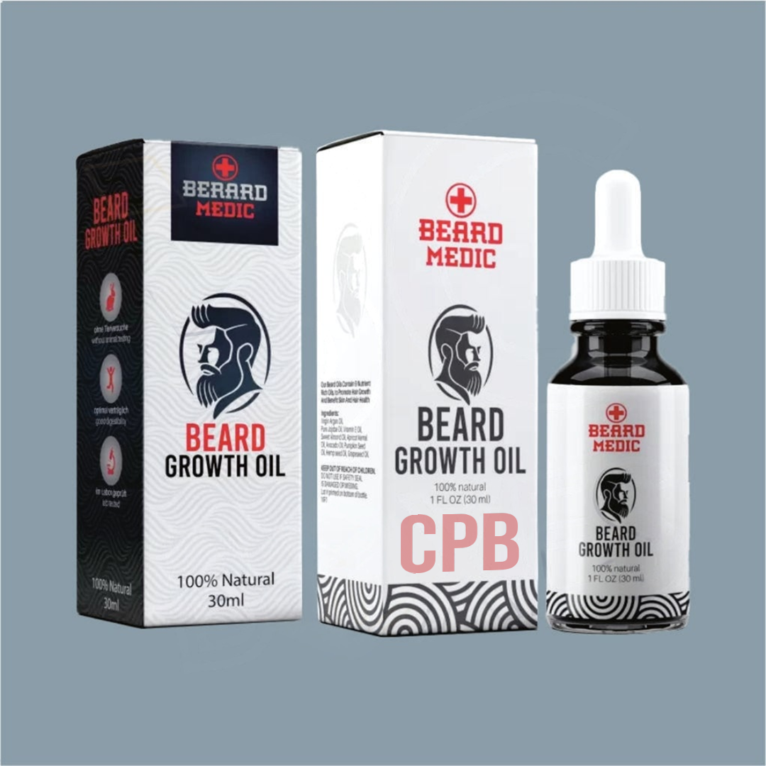 Beard Oil Boxes